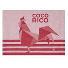 Lot de 2 sets de table Coco-Rico Rouge 50x36 100% coton, , hi-res image number 1